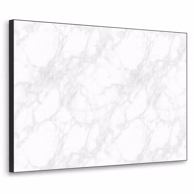 Art Frame - Minimalistisch - Wit - Grijze aders — 1