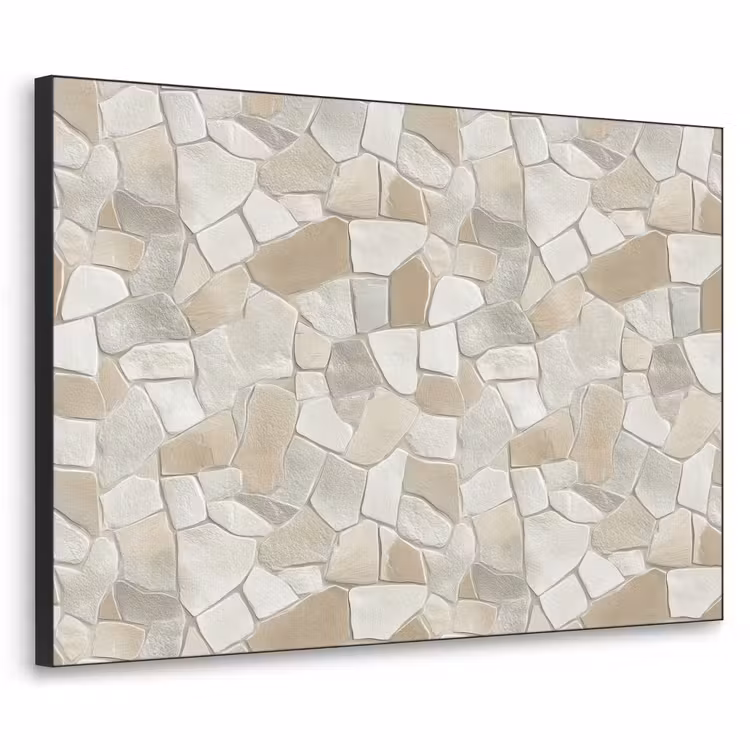 Art Frame - Mozaïek - Stenen - Beige