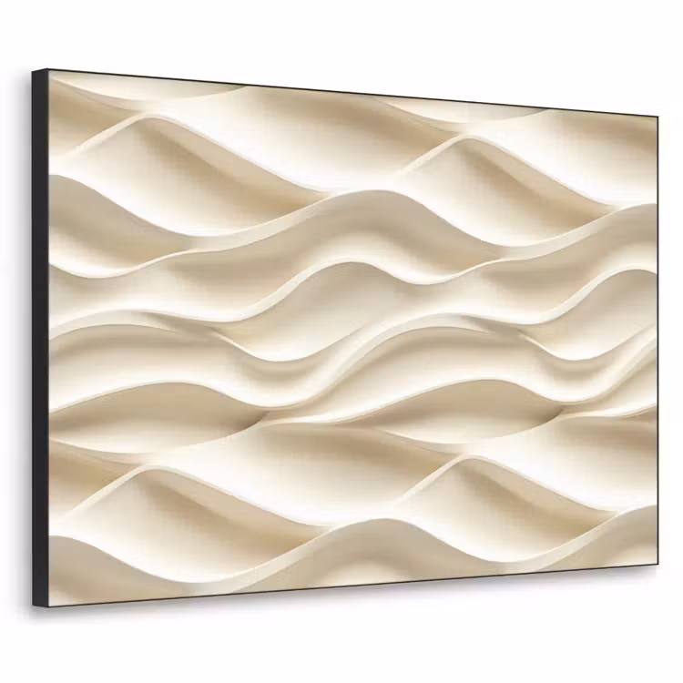 Art Frame - Lijnen - Golvend - Crème