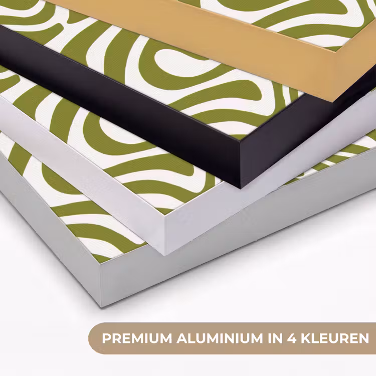 Art Frame - Lijnpatroon - Groen - Organisch — 2