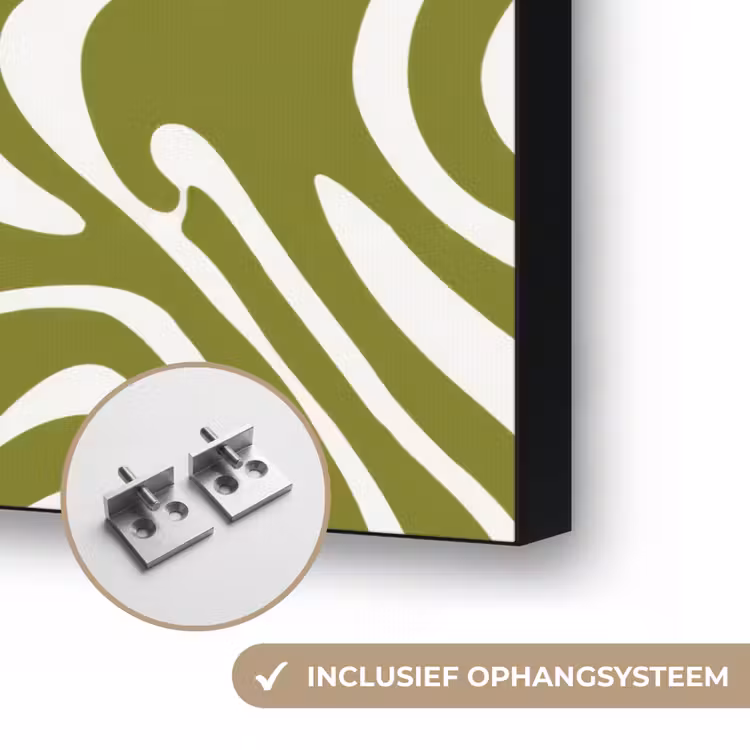 Art Frame - Lijnpatroon - Groen - Organisch — 6