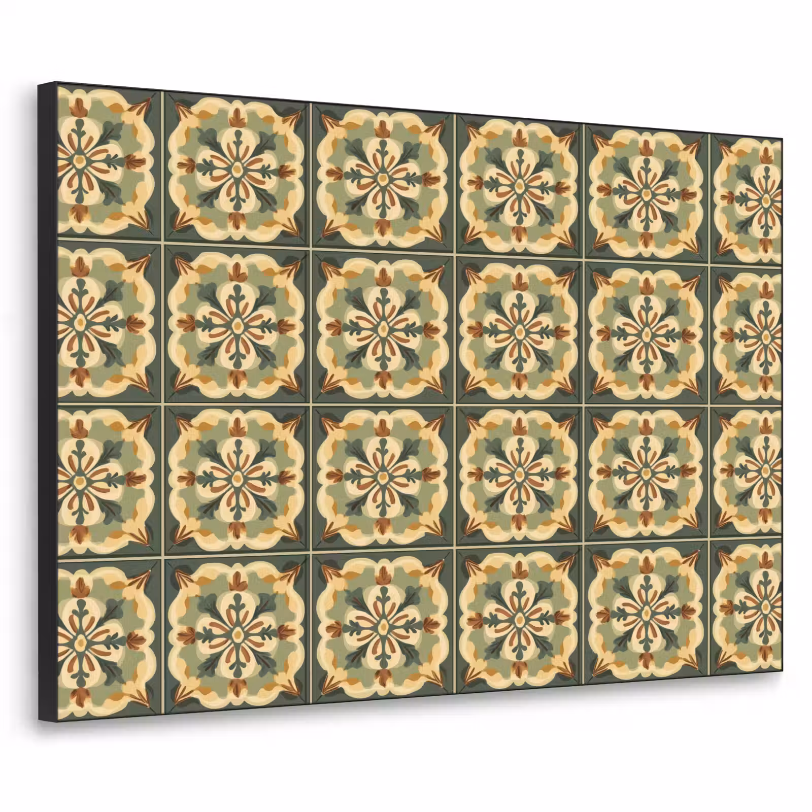 Art Frame - Ornament - Patroon - Groen — 1
