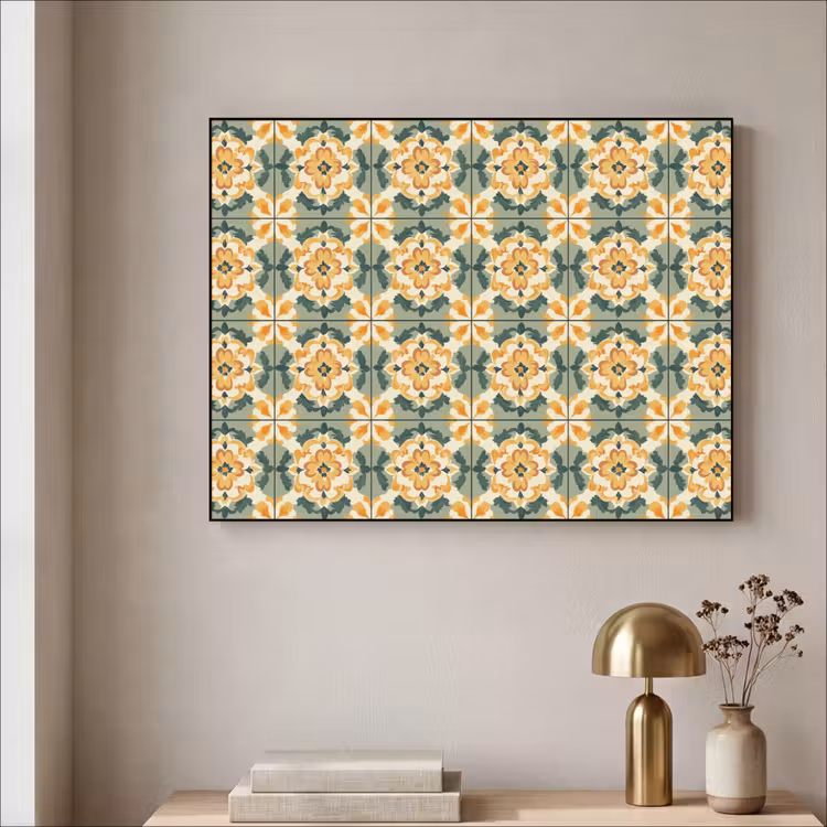 Art Frame - Keramiek - Verweerd - Kleurrijk — 5