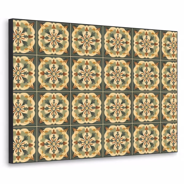 Art Frame - Ornament - Patroon - Groen — 1