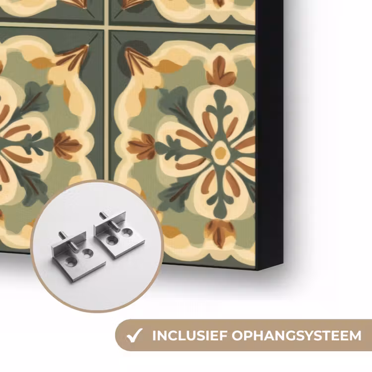 Art Frame - Ornament - Patroon - Groen — 6