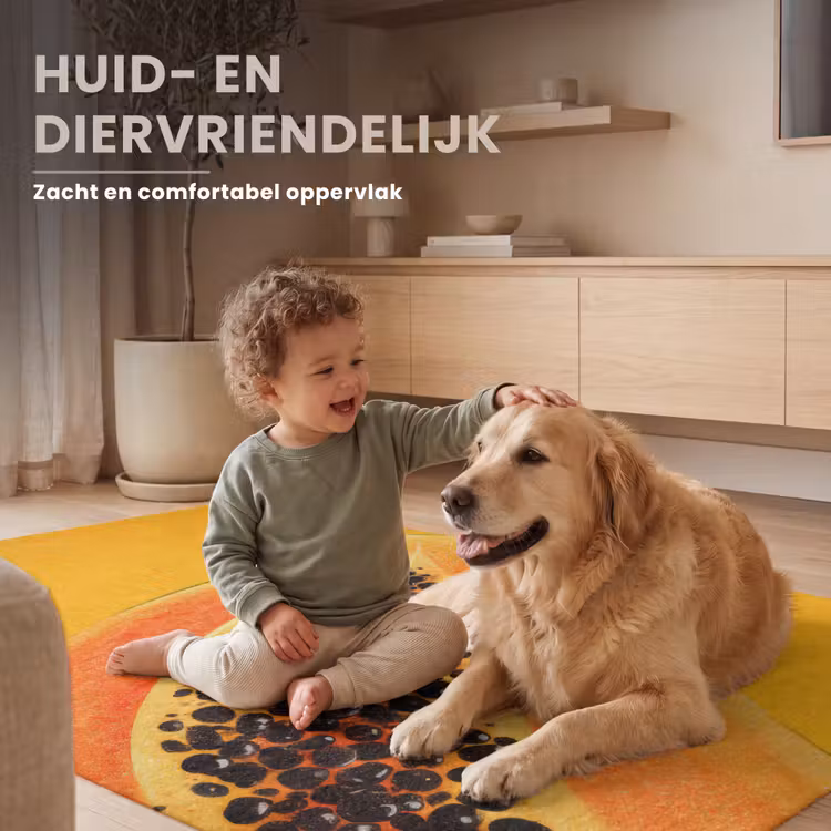 Vloerkleed - Papaja - Oranje - Topisch — 6