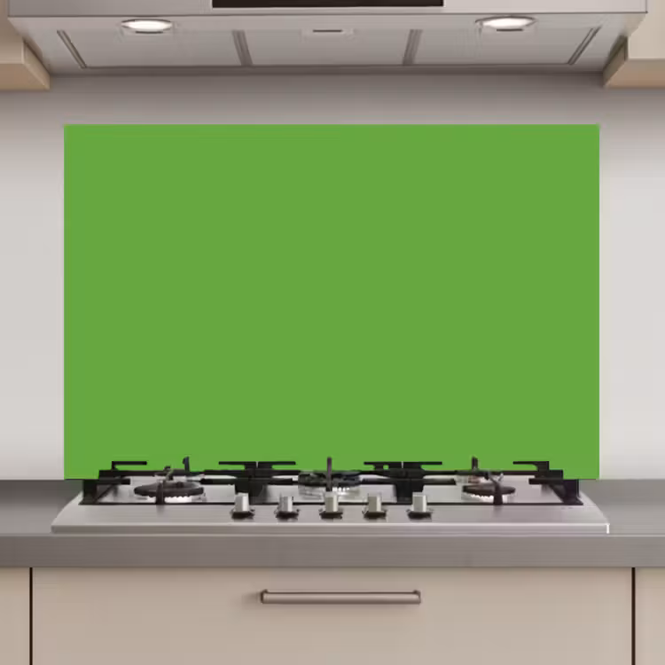 Spatscherm keuken - Groen - Kleuren - Natuur — 1