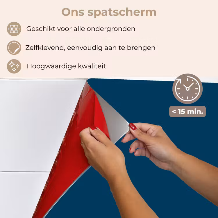 Spatscherm keuken - Indigo - Palet - Kleuren — 4