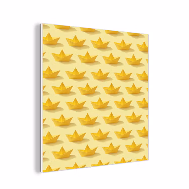 Forex - Bootjes - Origami - Creatief - Geel — 1
