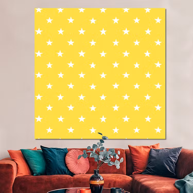 Forex - Sterren - Patroon - Minimalistisch - Geel — 3