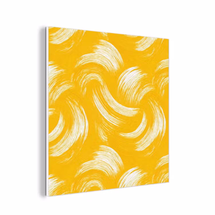 Forex - Verfstreken - Abstract - Dynamisch - Geel — 1