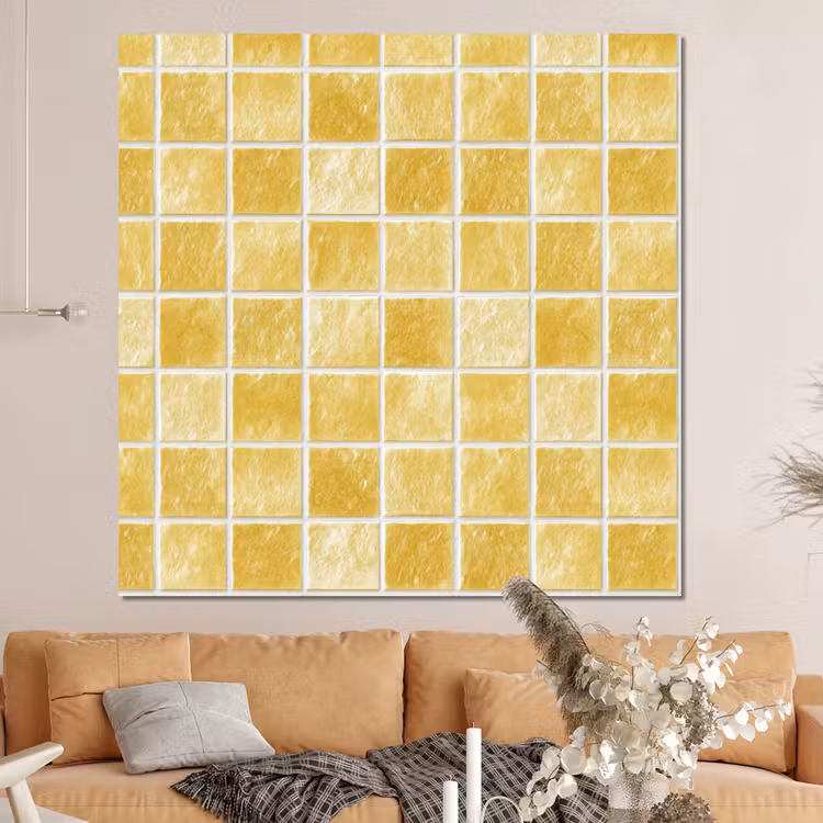Forex - Tegels - Mozaïek - Textuur - Goudgeel — 4