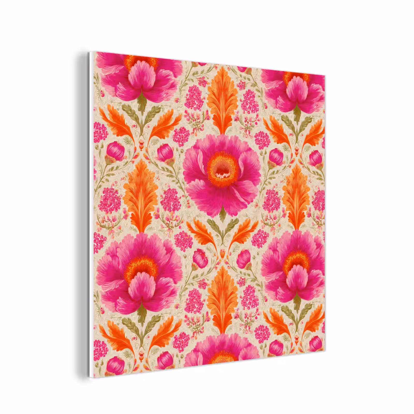 Forex - Bloemen - Barok - Roze - Oranje — 1