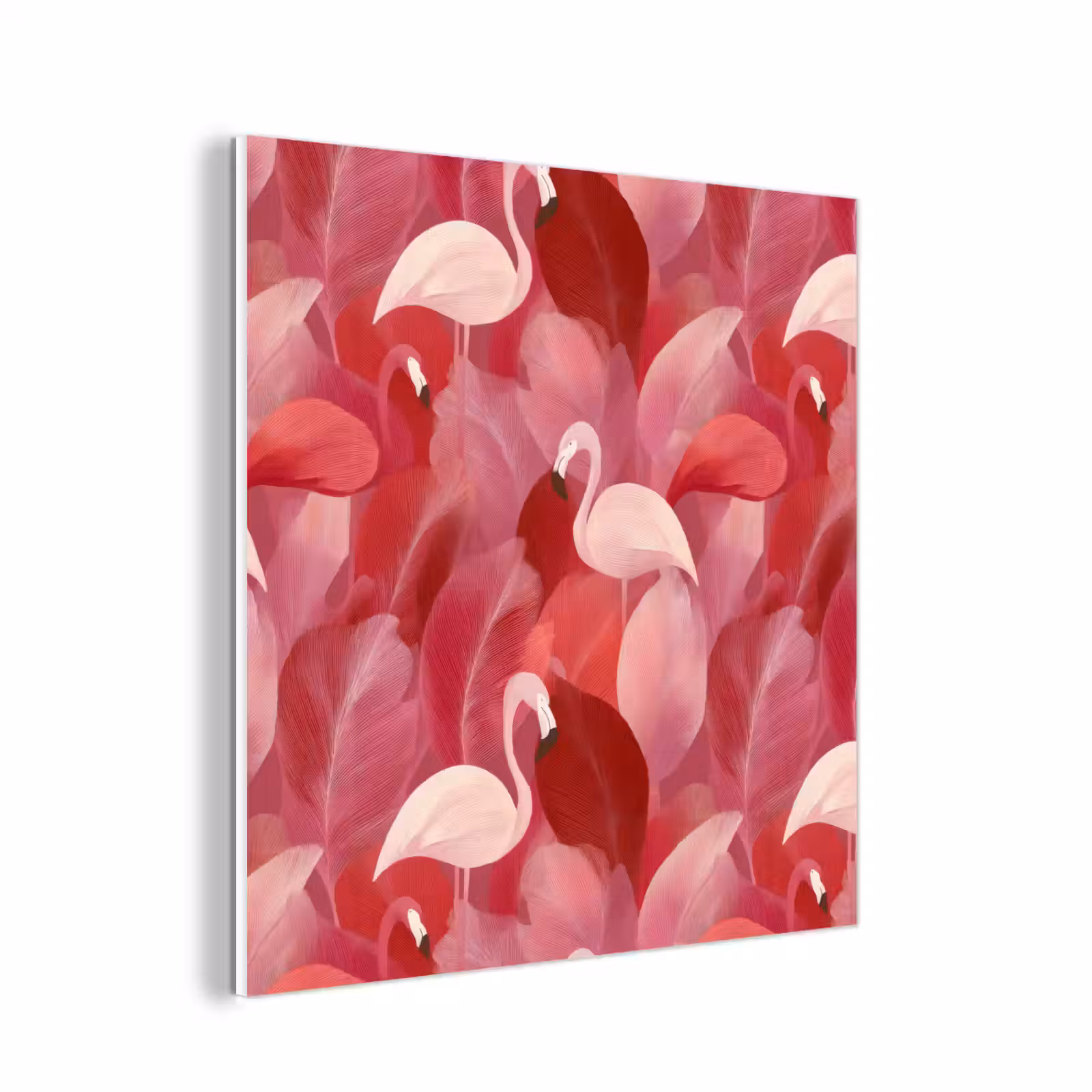 Forex - Flamingo - Botanisch - Elegant - Roze - Rood — 1