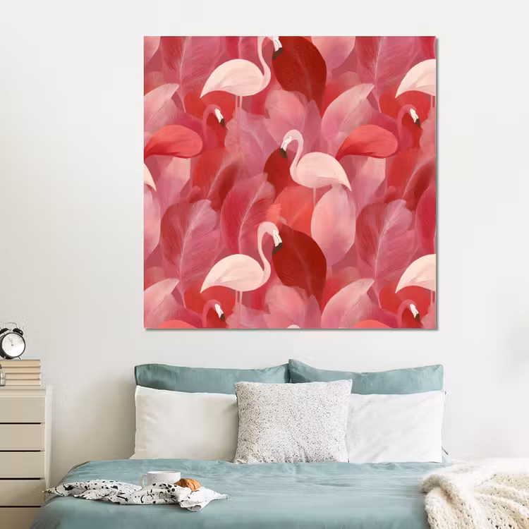 Forex - Flamingo - Botanisch - Elegant - Roze - Rood — 2