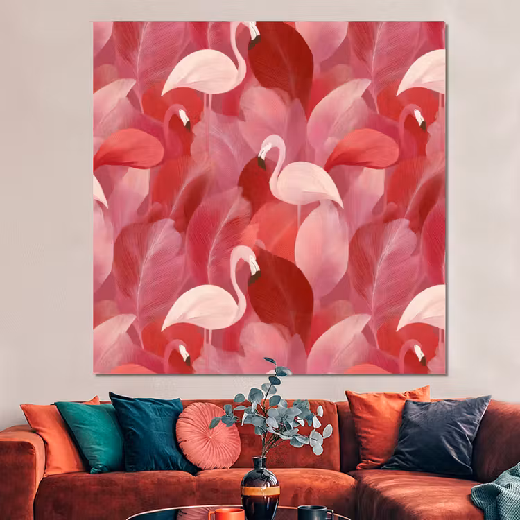 Forex - Flamingo - Botanisch - Elegant - Roze - Rood — 3
