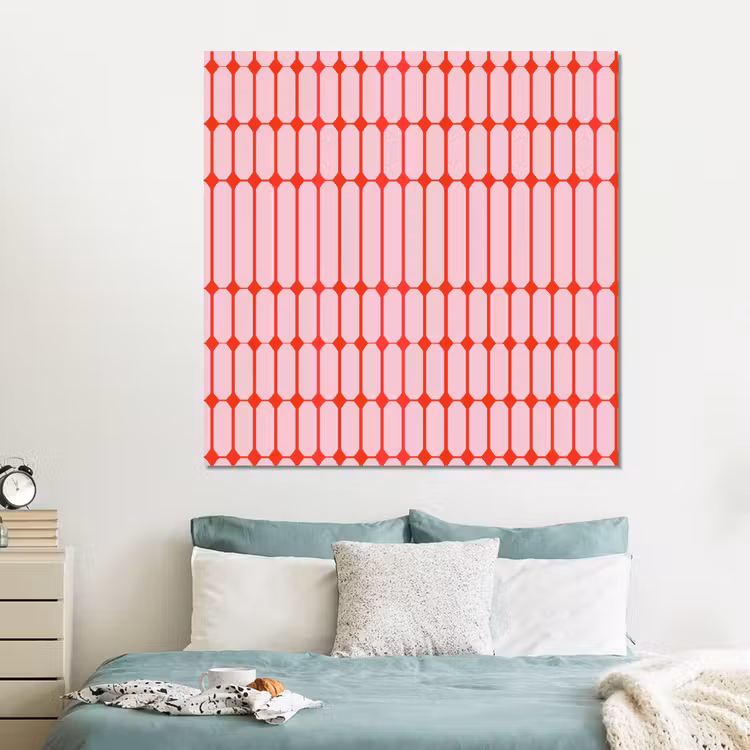 Forex - Geometrisch - Minimalistisch - Rood - Roze — 2