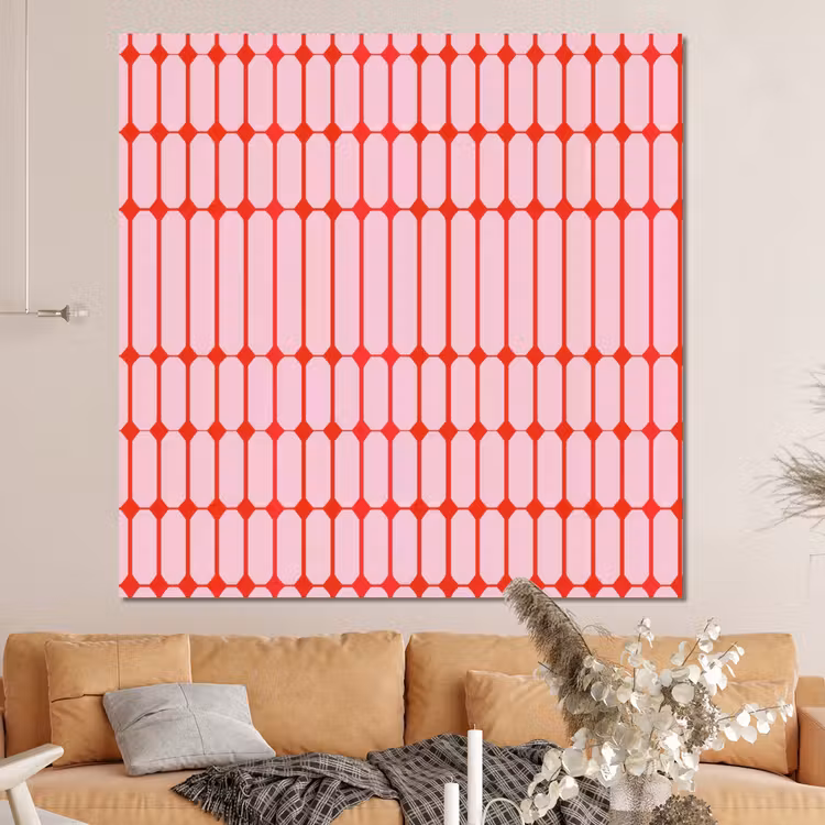 Forex - Geometrisch - Minimalistisch - Rood - Roze — 4