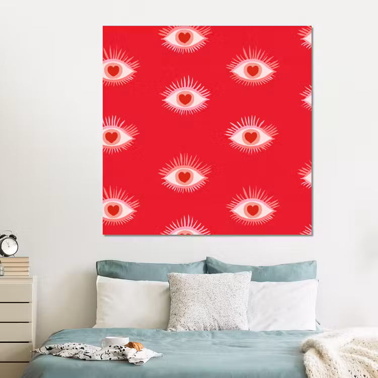 Forex - Ogen - Hart - Abstract - Rood - Roze — 2