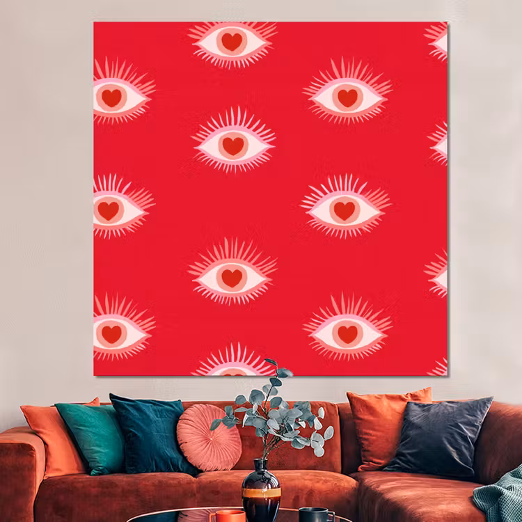 Forex - Ogen - Hart - Abstract - Rood - Roze — 3