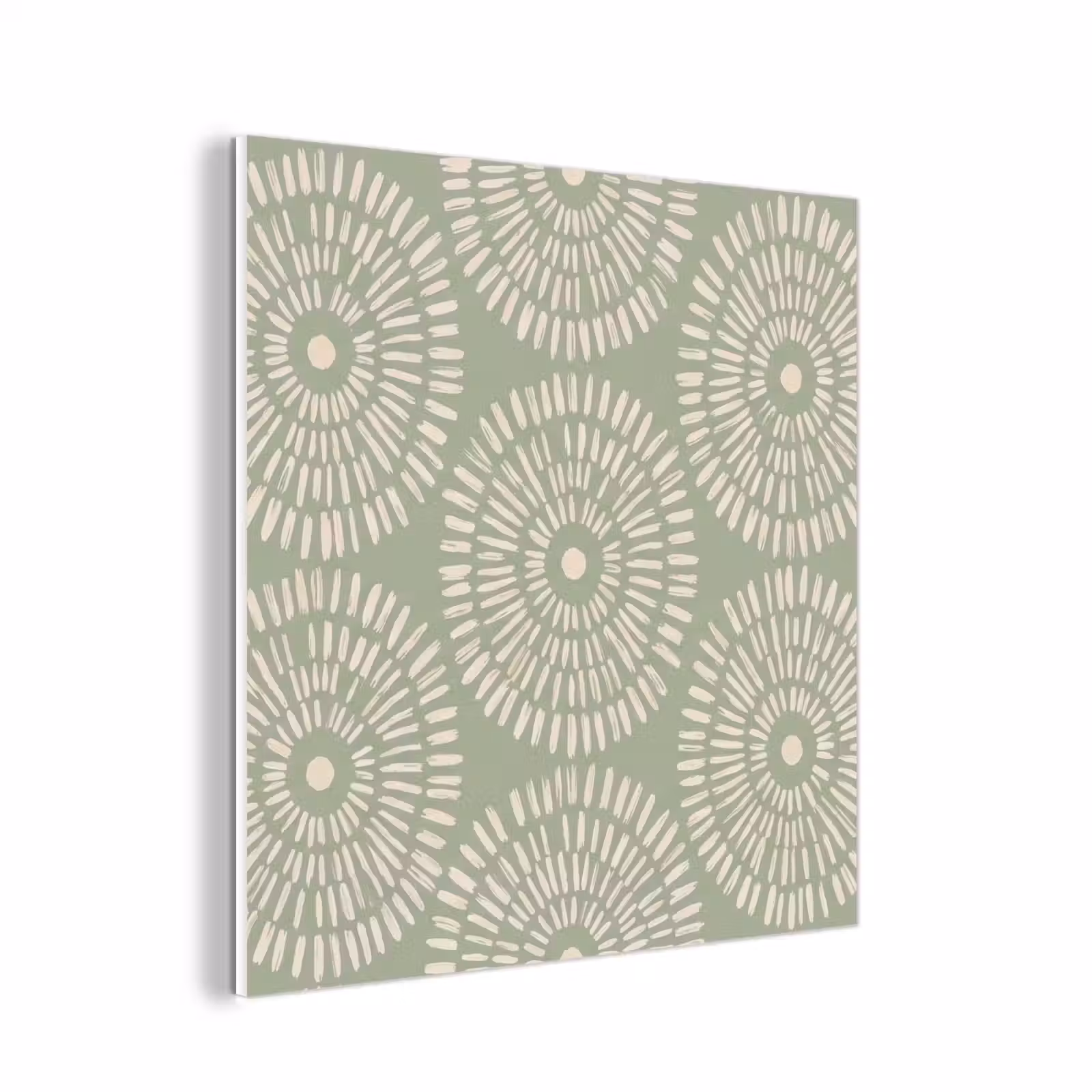 Forex - Patroon - Cirkels - Abstract - Modern - Groen — 1