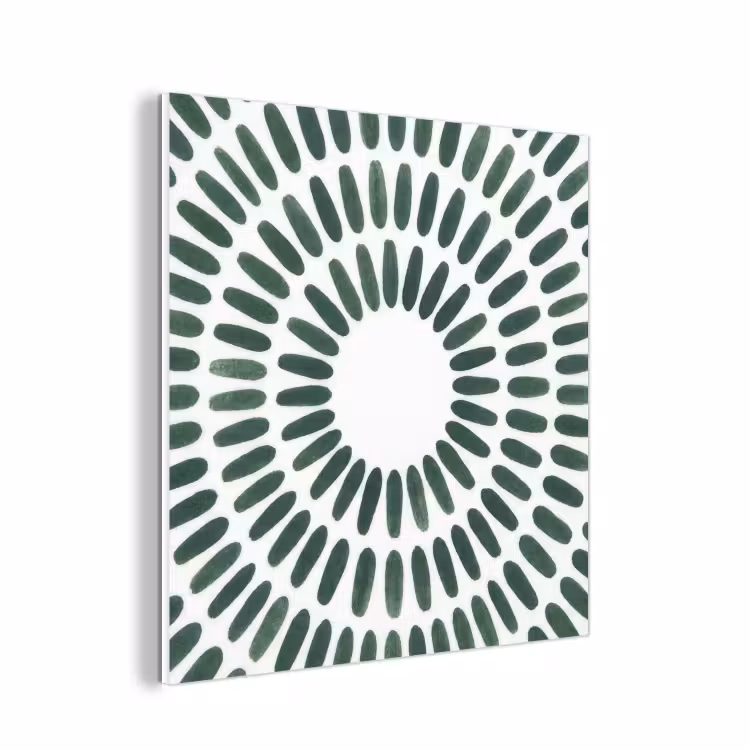 Forex - Abstract - Cirkel - Patroon - Modern - Groen — 1