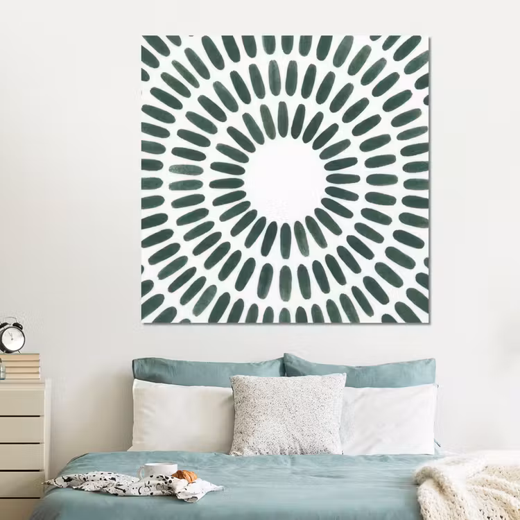 Forex - Abstract - Cirkel - Patroon - Modern - Groen — 2