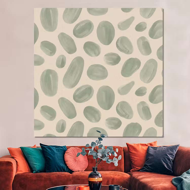 Forex - Abstract - Patroon - Organisch - Groen - Modern — 3