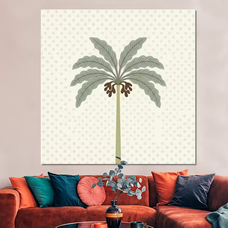 Forex - Boom - Bladeren - Groen - Decoratief - Beige — 3