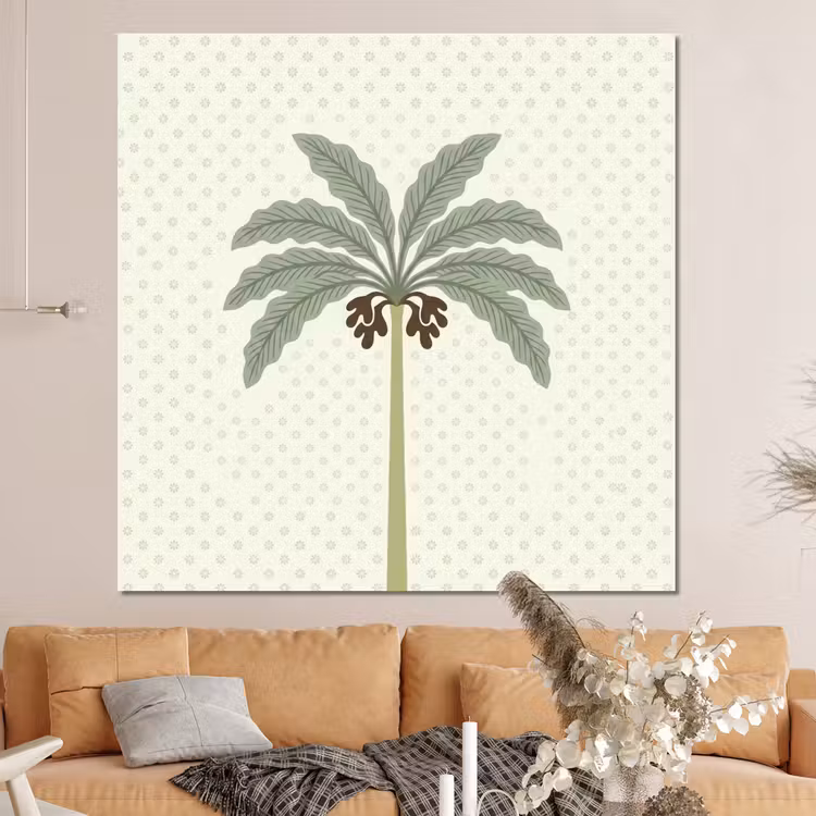 Forex - Boom - Bladeren - Groen - Decoratief - Beige — 4