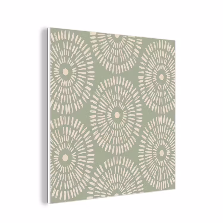 Forex - Patroon - Cirkels - Abstract - Modern - Groen — 1