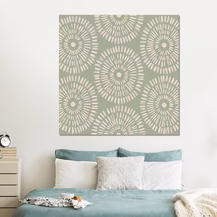 Forex - Patroon - Cirkels - Abstract - Modern - Groen — 2