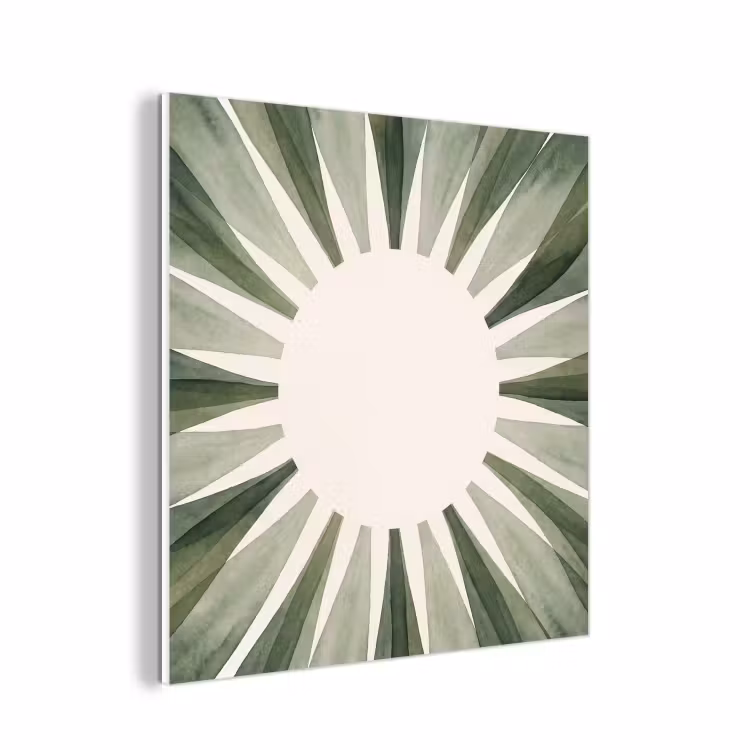 Forex - Planten - Abstract - Waterverf - Groen - Natuur — 1
