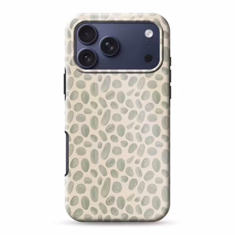 Telefoonhoesje Toughcase - Abstract - Patroon - Organisch - Groen - Modern — 1