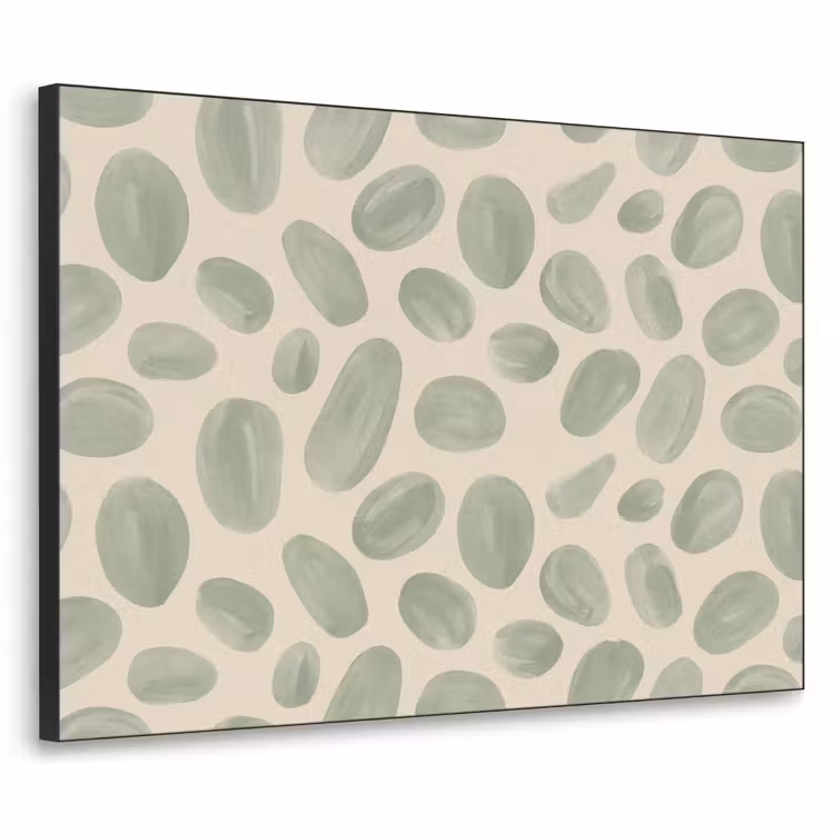 Art Frame - Abstract - Patroon - Organisch - Groen - Modern — 1
