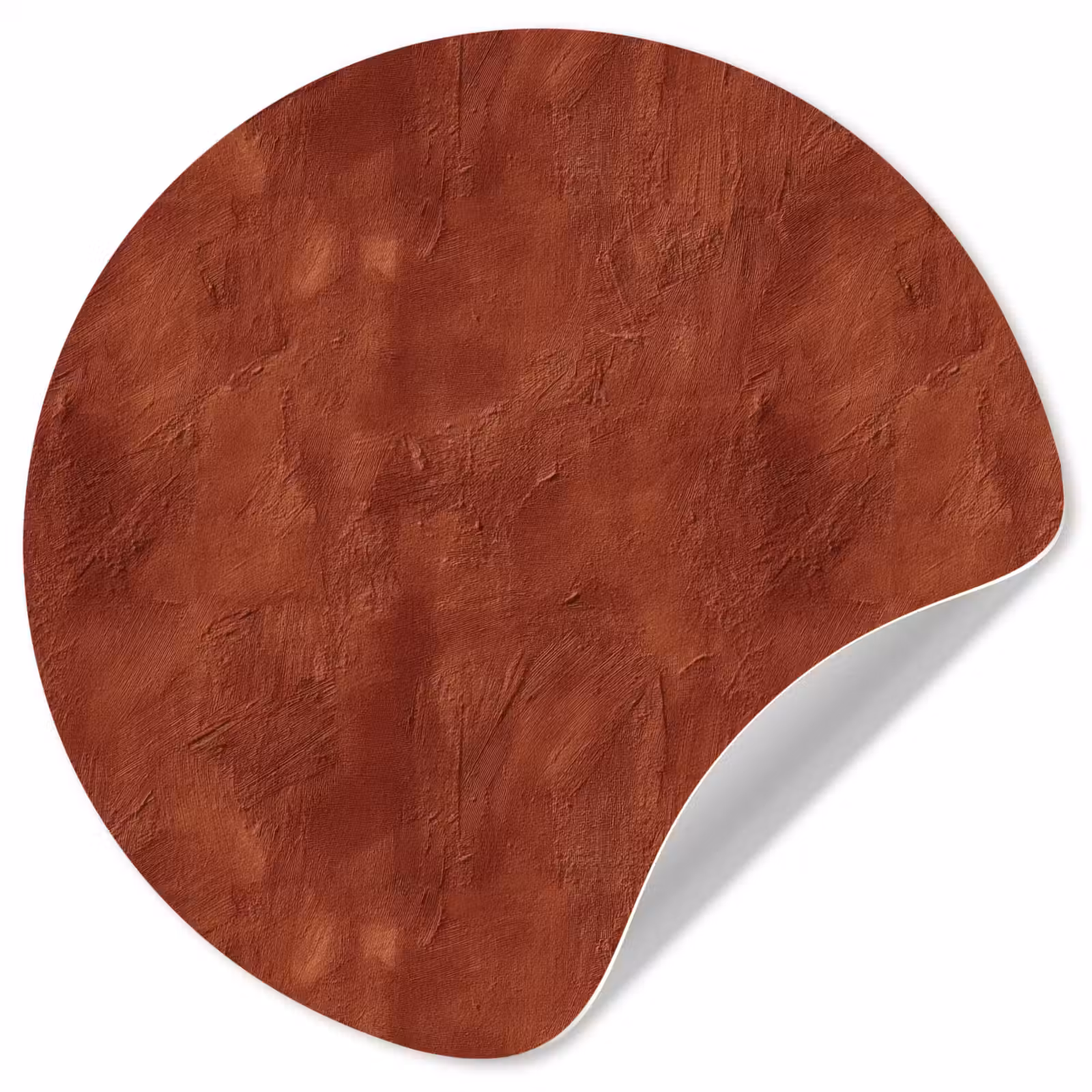 Behangcirkel - Stucwerk - Textuur - Terracotta — 1