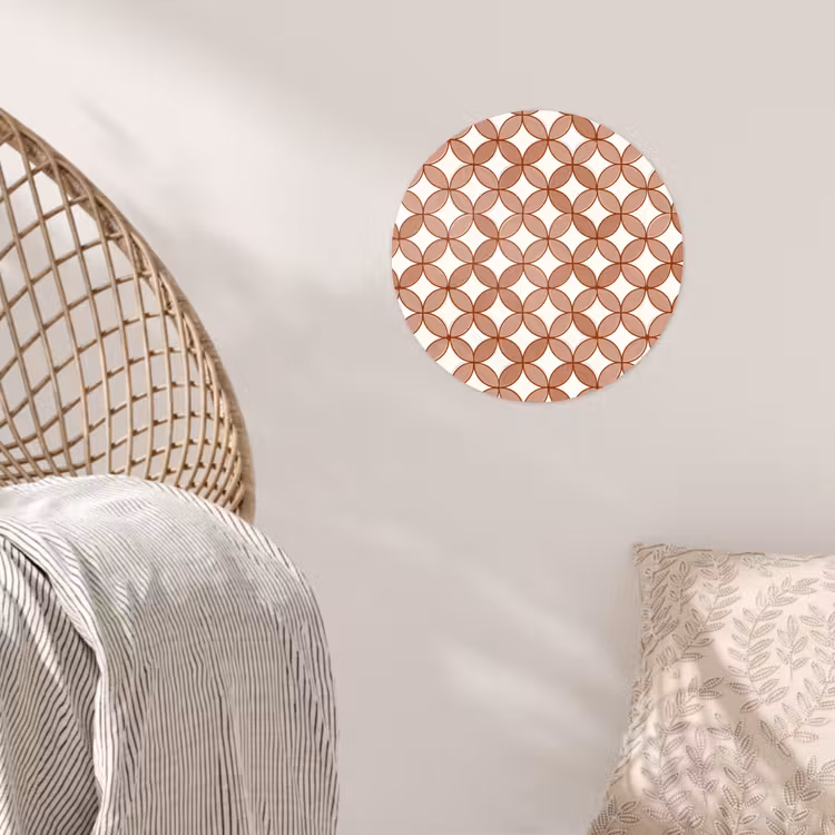 Behangcirkel - Geometrisch - Cirkels - Modern - Terracotta — 5