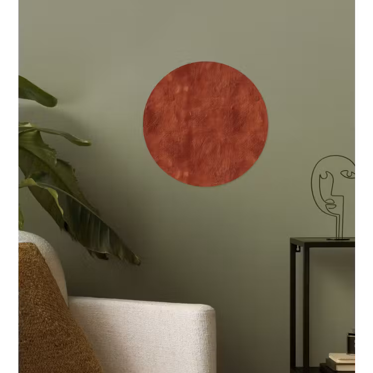 Behangcirkel - Stucwerk - Textuur - Terracotta — 3