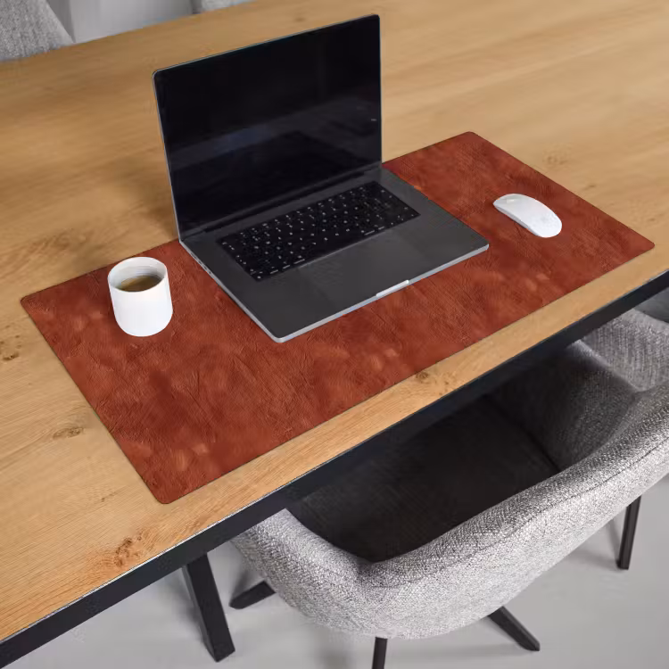 Bureau onderlegger - Stucwerk - Textuur - Terracotta — 3