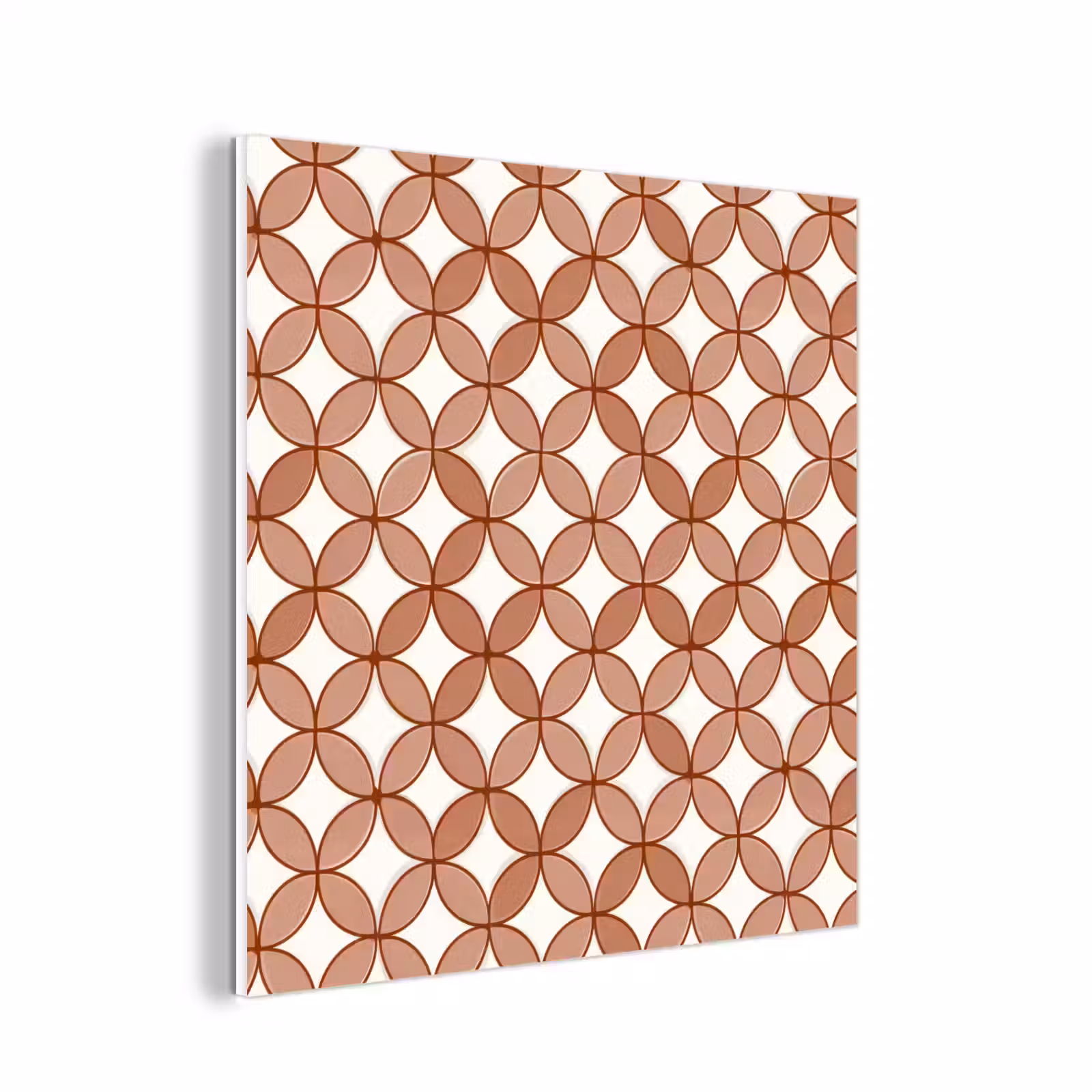 Forex - Geometrisch - Cirkels - Modern - Terracotta — 1