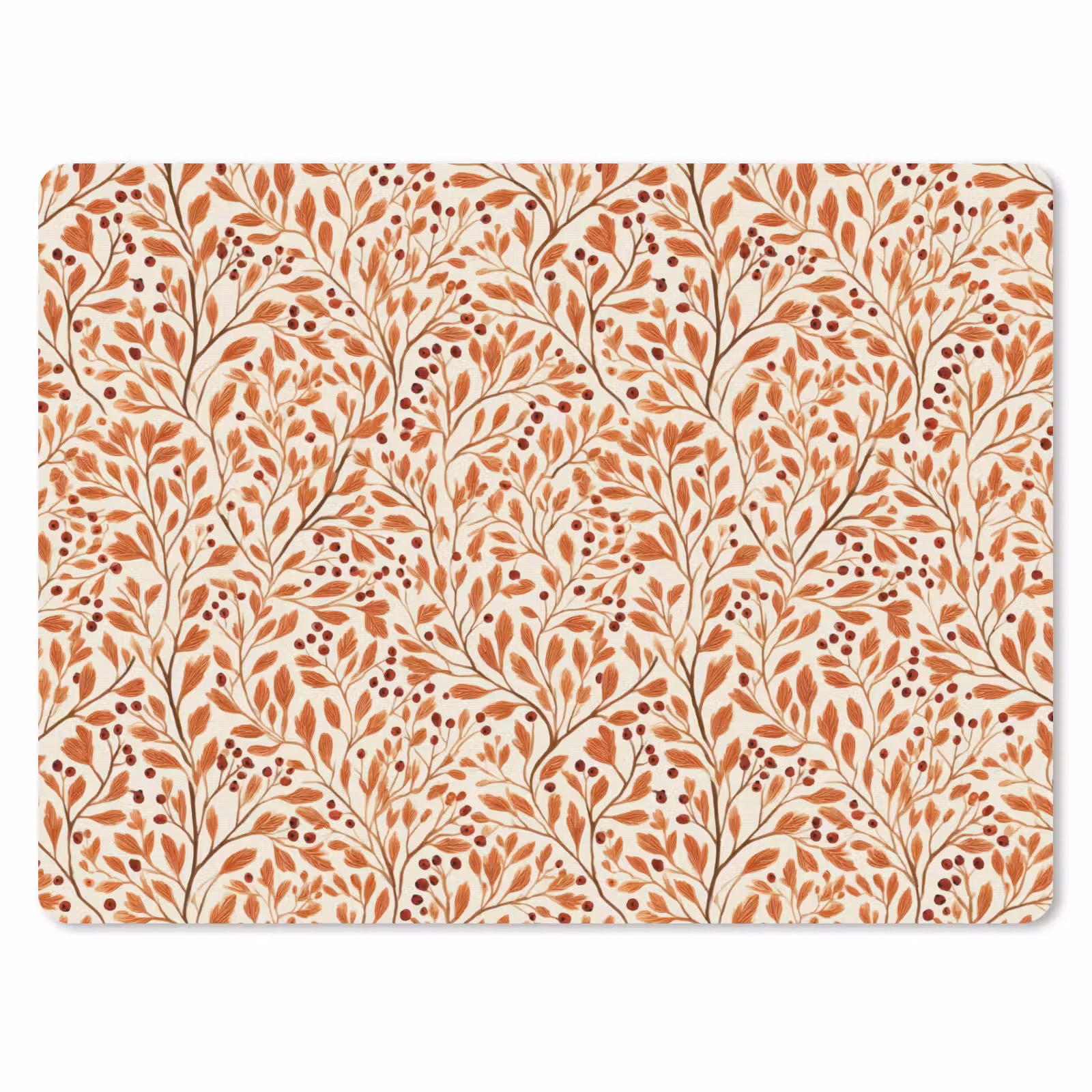 Muismat - Bladeren - Botanisch - Terracotta — 1