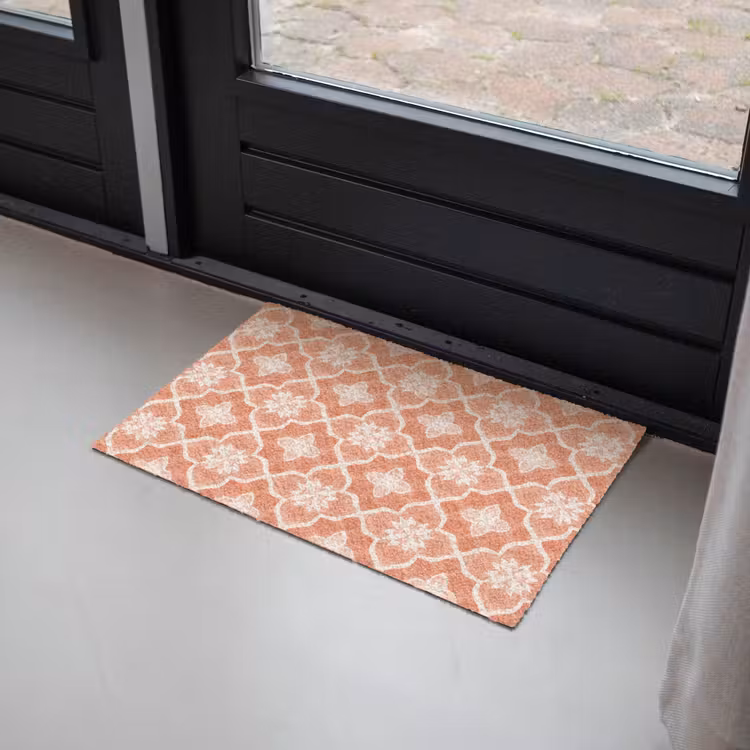 Deurmat - Tegelpatroon - Arabesk - Vintage - Terracotta — 2