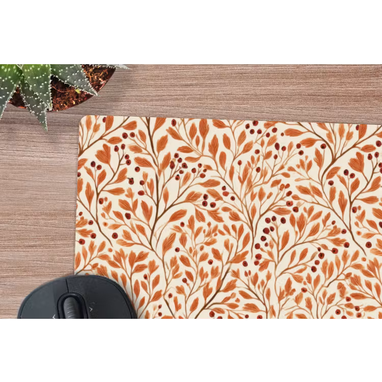 Muismat - Bladeren - Botanisch - Terracotta — 4
