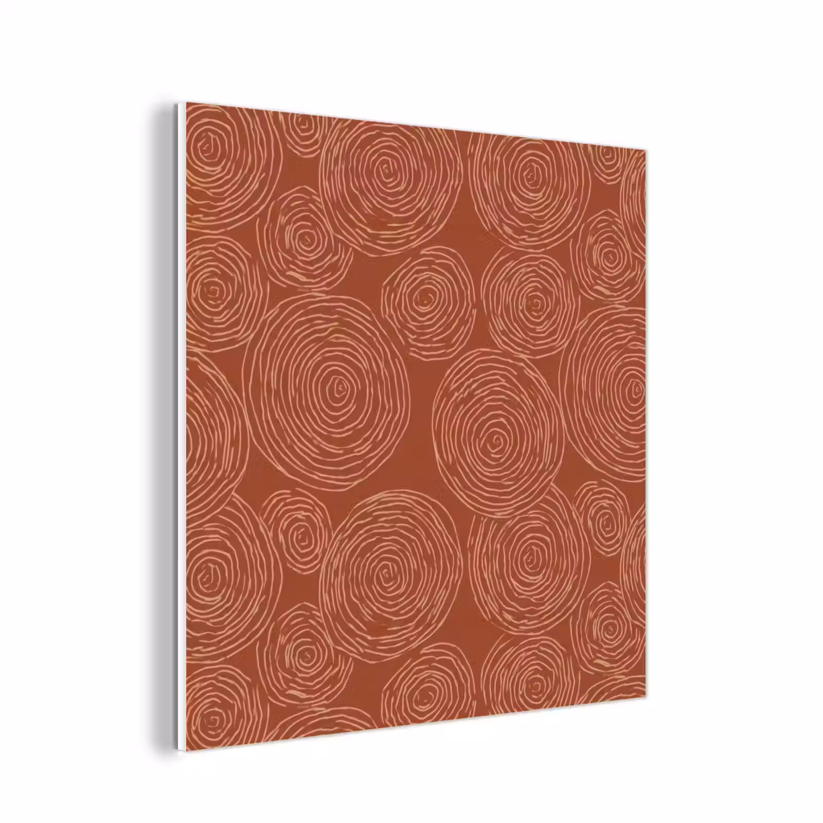 Forex - Cirkels - Abstract - Artistiek - Terracotta — 1