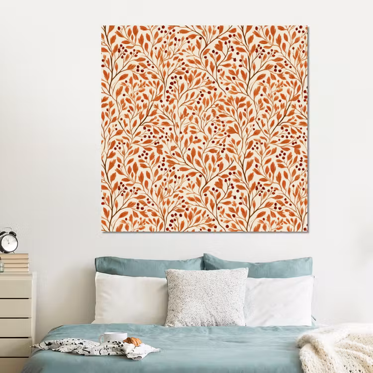 Forex - Bladeren - Botanisch - Terracotta — 2
