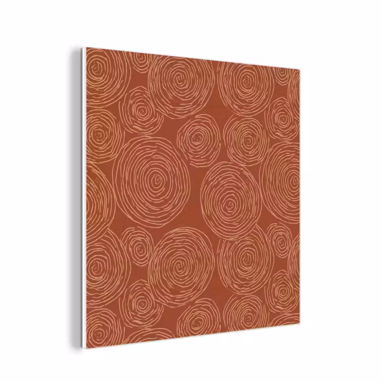 Forex - Cirkels - Abstract - Artistiek - Terracotta — 1