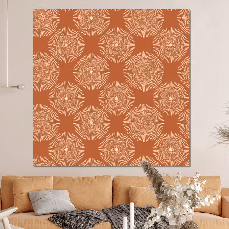 Forex - Cirkels - Grafisch - Patroon - Terracotta — 4
