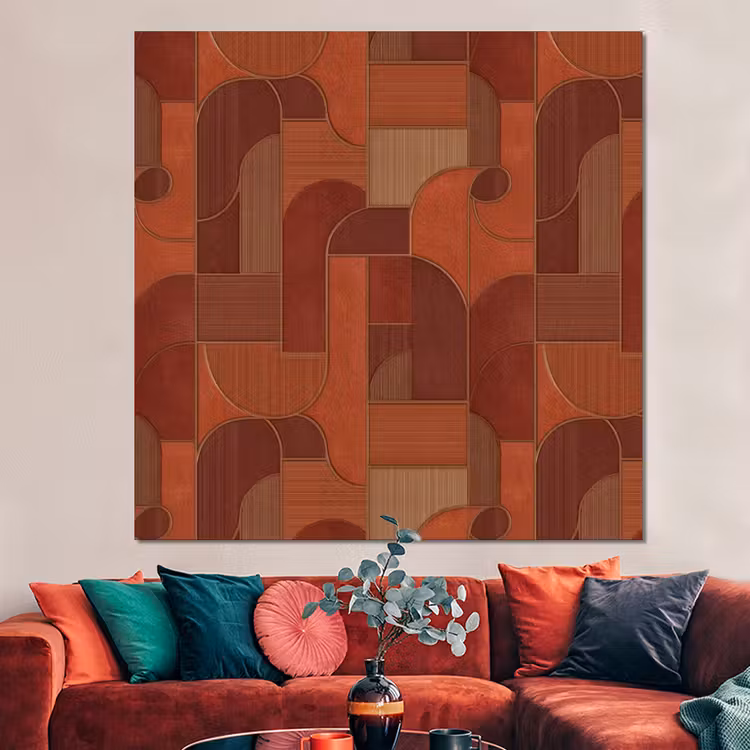 Forex - Geometrisch - Abstract - Textuur - Bruin — 3