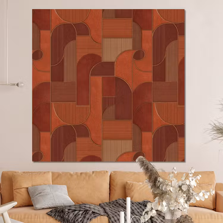 Forex - Geometrisch - Abstract - Textuur - Bruin — 4