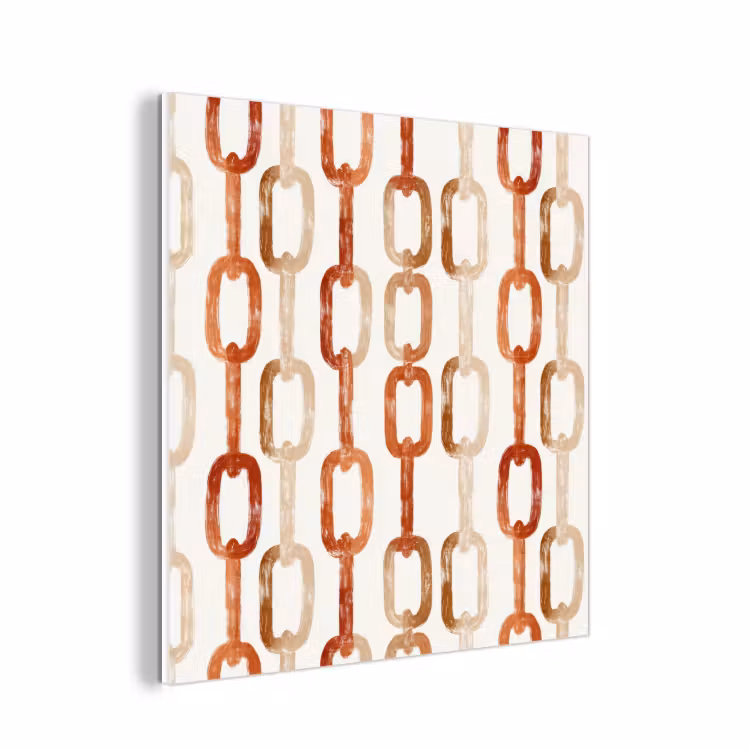 Forex - Schakels - Patroon - Aquarel - Terracotta — 1